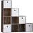 Home Discount Denver 2 Door Grey Storage Cabinet 128x128cm