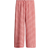 H&M Textured Jersey Trousers - Red/Gingham Check (1273595008)