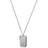 Lucléon Engraveable Necklace - Silver/Transparent
