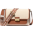 Michael Kors Bradshaw Medium Canvas Messenger Bag - Luggage