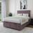 Dunelm Bedmaster Plush Chenille End of Ottoman Base - Mauve 150x200cm