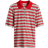 H&M Ribbed Polo Shirt - Red/Striped