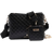 River Island Embossed Chain Cross Body Bag - Black