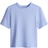 H&M Cropped Sports Top with DryMove - Light Blue