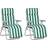 OutSunny 01-0710 Green/White 2 Piece