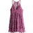 H&M Strappy Dress - Dark Pink/Patterned