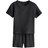 H&M Waffled Cotton Set 2-piece - Dark Gray (1227624003)