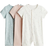 H&M Baby Cotton Sleepsuits 3-Pack - Orange