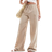 Cotton On Drawstring Straight Leg Trousers - Mid Taupe