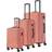 Travelite Bali Suitcase 3 delar - Coral