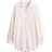 H&M Long Cotton Shirt - White/Red striped