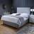 Savako Plush Divan Bed - Memory Foam Mattress & Headboard 120x190cm