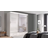 Rac3 Bedroom Sliding with LED Light White Wardrobe 64x216cm