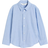 H&M Jungen Baumwollhemd mit Langarm Blau