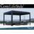 Dancover Bioklimatisk Pergola Pavillon San Pablo Sort 3x4m