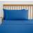 Dunelm Pure Cotton Kingsize Pillow Case Blue (90x50cm)