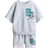 H&M Pojke 2-delat Sweatshirtset Med Tryck - Ljusgrå/Local Football Team