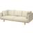 IKEA Stockholm Sundhamn Beige Soffa 233cm 3-sits