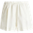 H&M Linen Blend Drawstring Shorts - White