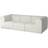 IKEA Stockholm 2025 Djurmo Grey/White Soffa 243cm 3-sits