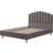 Silentnight Oriana Upholstered Bed Frame - Charcoal Grey