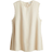H&M Frayed-Edge Twill Top - Light Beige