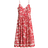 H&M Strappy Dress - White/Red Floral