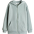 H&M Zip-Through Hoodie - Light Turquoise (1231469007)