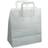 Diverse Bærepose 26 ltr 320x170x400 mm 80 gr med Hank Papir Hvid,200 stk/krt