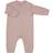 Voksi Merino Wool Fleece Jumpsuit - Pink/Soft Grape