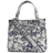 River Island Embroidered Tote Bag - Blue Floral