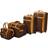 American Flyer Signature Set of 4 - Chocolate