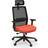 Cwy Ergonomic Headrest Black/Orange Kontorsstol 126cm
