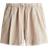 H&M Linen Blend Drawstring Shorts - Light Beige