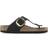 Birkenstock Gizeh Big Buckle Nubuk Leather - Black