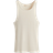 H&M Ribbed Silk Blend Vest Top - Light Beige