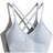 H&M Medium Support Sports Bras With DryMove 2-pack - Grey/Light Blue