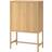 IKEA Skåp Med 2 Dörrar Ekfaner 80 x 40 x 126 cm Vitrinskåp 80x125.5cm