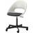 IKEA Loberget/Malskar White/Black/Dark Grey Kontorsstol 90cm
