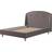 Silentnight Evana Upholstered Bed Frame - Charcoal Velour
