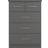 SECONIQUE Nevada Grey Chest of Drawer 81x116cm