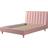 Silentnight Octavia Upholstered Bed Frame - Dusky Pink