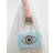 River Island Eye Detail Clutch Bag - Blue
