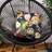 Paoletti Koi Pond Outdoor Polyester Filled Midnight Scatter Cushion Black