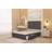 Somnior Austin Divan Base with 2 Storage Drawers and Headboard Velvet Small Single Frame Bed