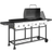 OutSunny Deluxe Duo BBQ