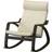 IKEA Poang Black/Brown Gungstol 95cm