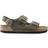 Birkenstock Milano Oiled Leather - Faded Khaki