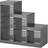 IKEA Trofast Grey/Dark Grey Steghylla 94cm