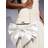 True Decadence Bow Front Clutch Bag - Ivory